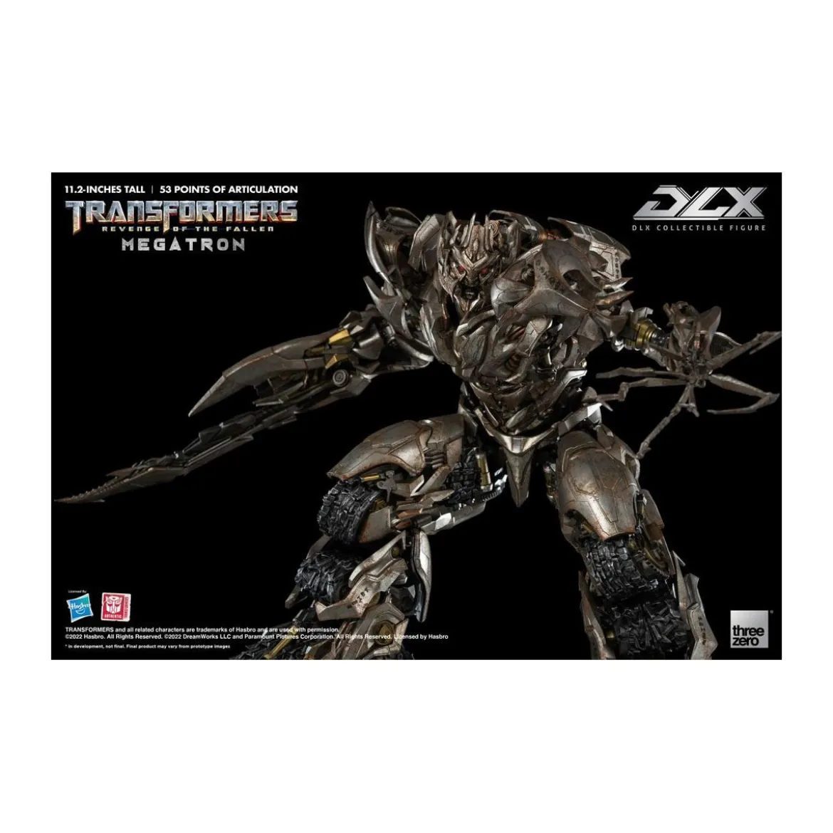 Three0 Transformers - DLX MEGATRON - Transformers 2 : La Revanche