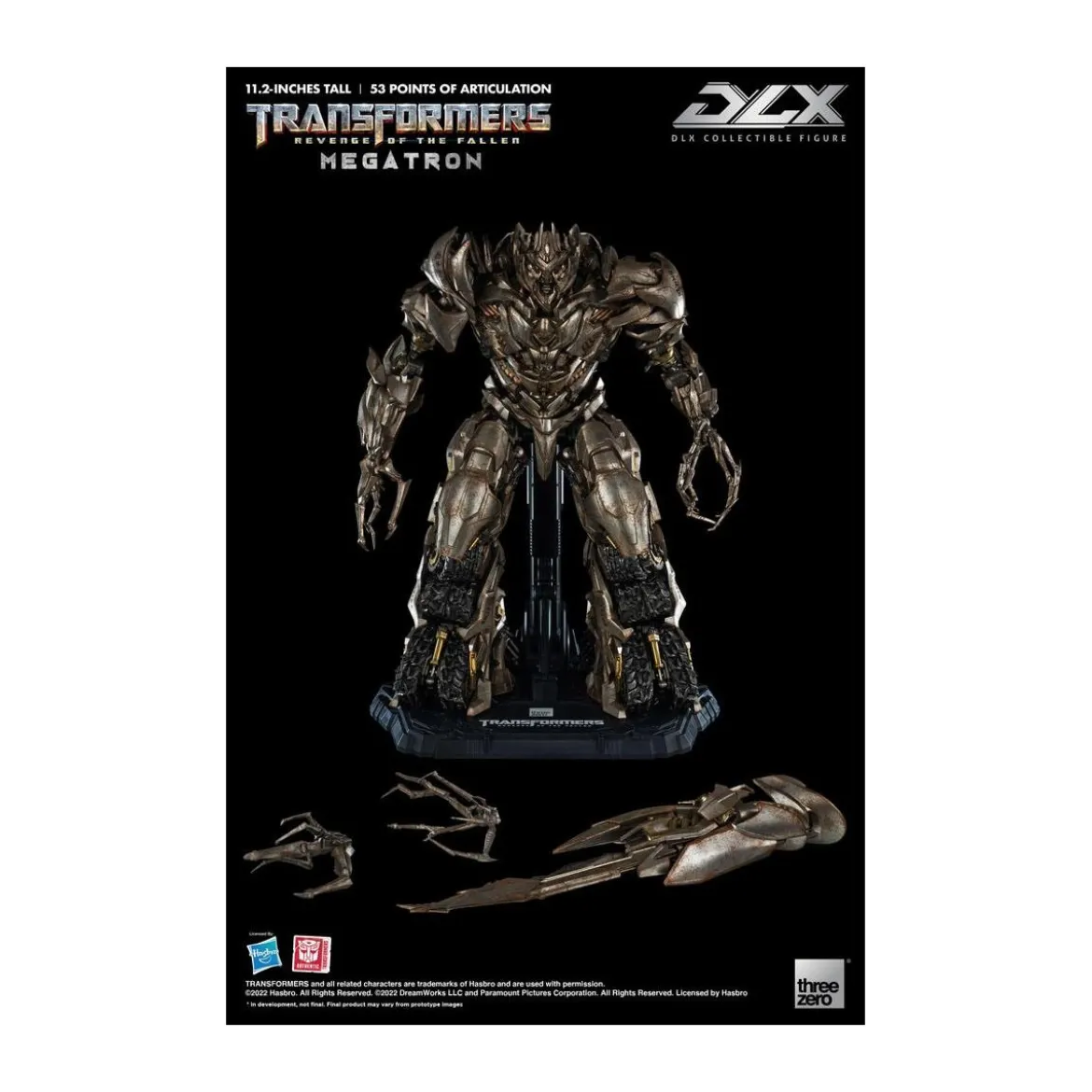 Three0 Transformers - DLX MEGATRON - Transformers 2 : La Revanche