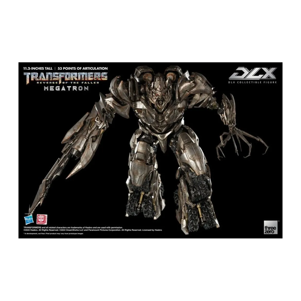 Three0 Transformers - DLX MEGATRON - Transformers 2 : La Revanche