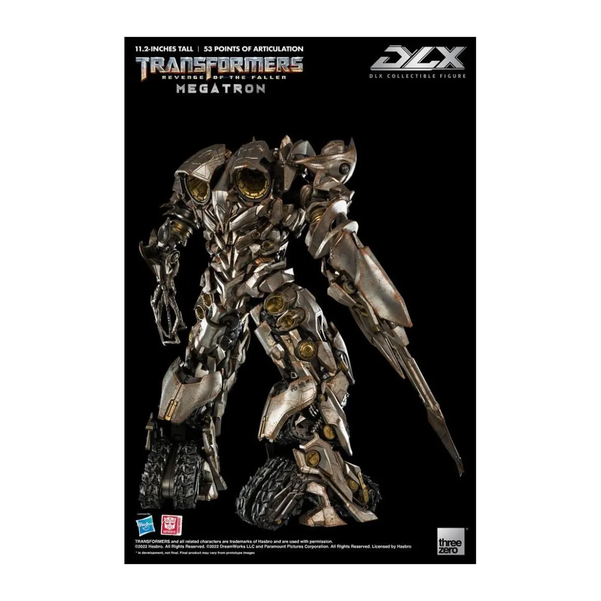 Three0 Transformers - DLX MEGATRON - Transformers 2 : La Revanche