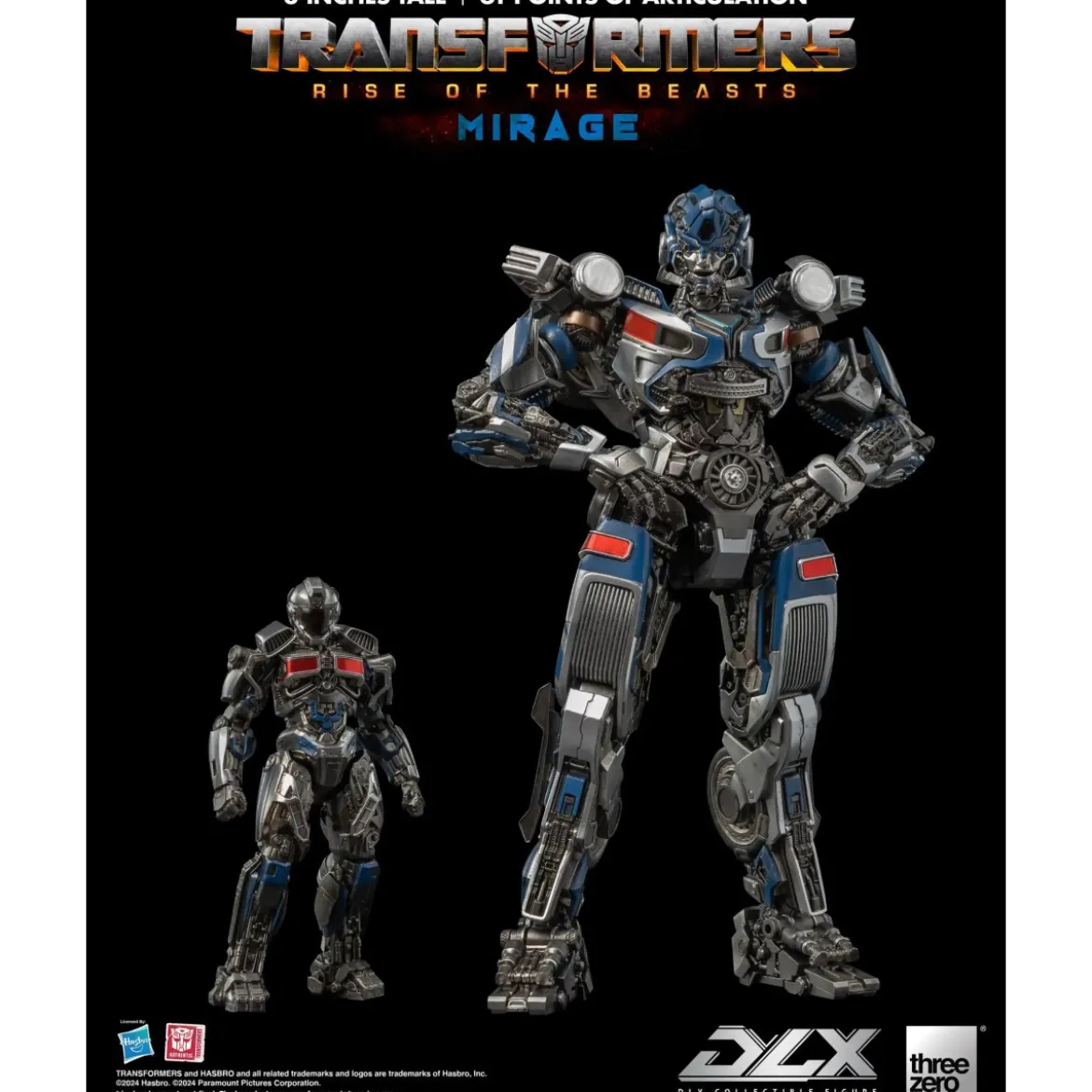 Three0 Transformers - DLX MIRAGE - Transformers: Rise of the Beasts
