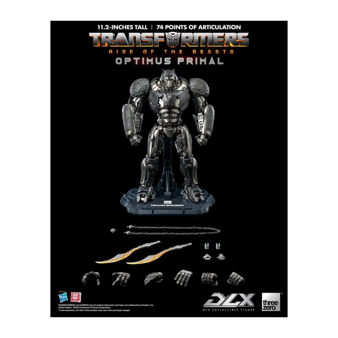 Three0 Transformers - DLX OPTIMUS PRIMAL 1/6 - Transformers: Rise of the Beasts