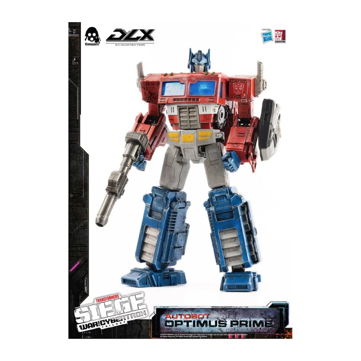 Three0 Transformers - DLX OPTIMUS PRIME - War For Cybertron Trilogy