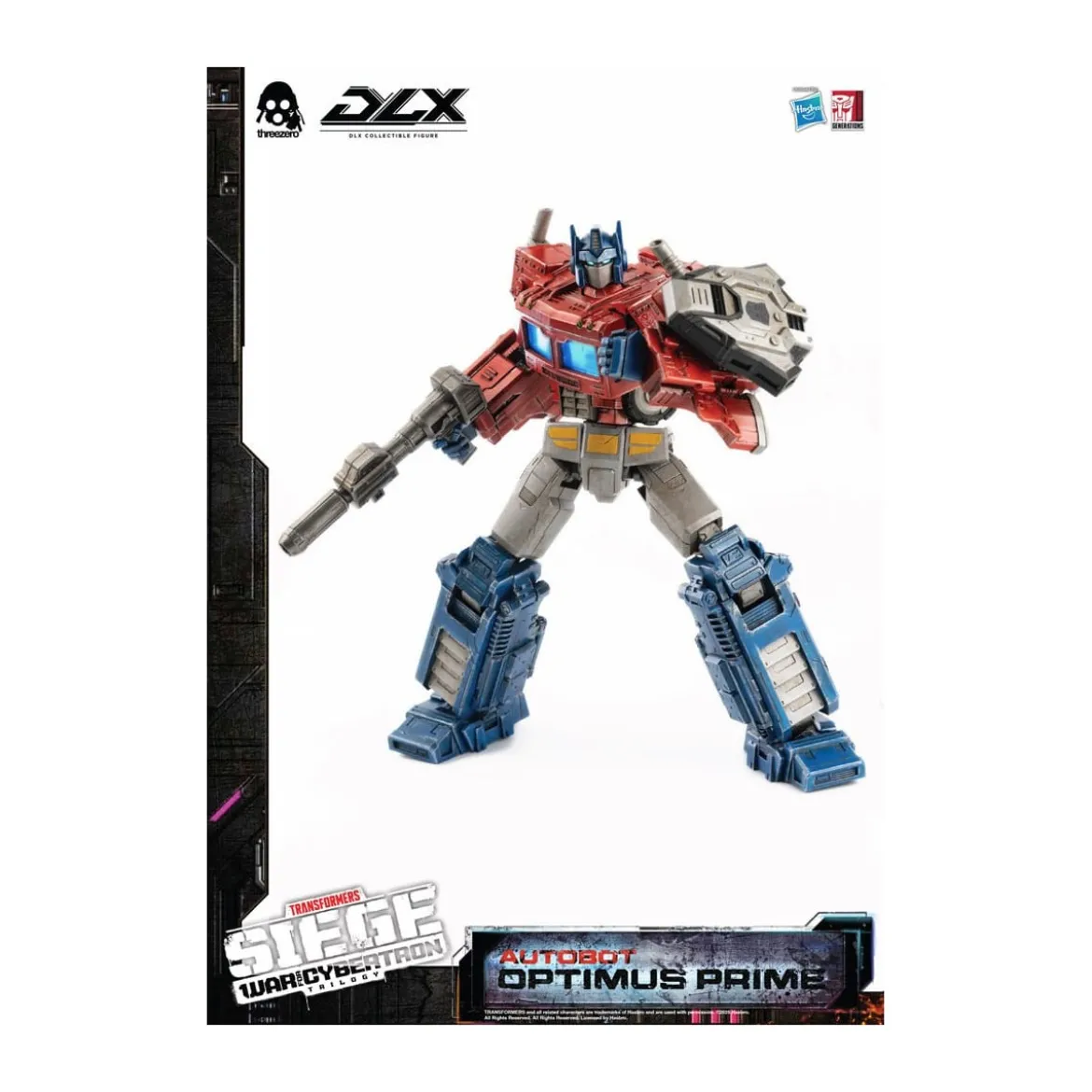 Three0 Transformers - DLX OPTIMUS PRIME - War For Cybertron Trilogy