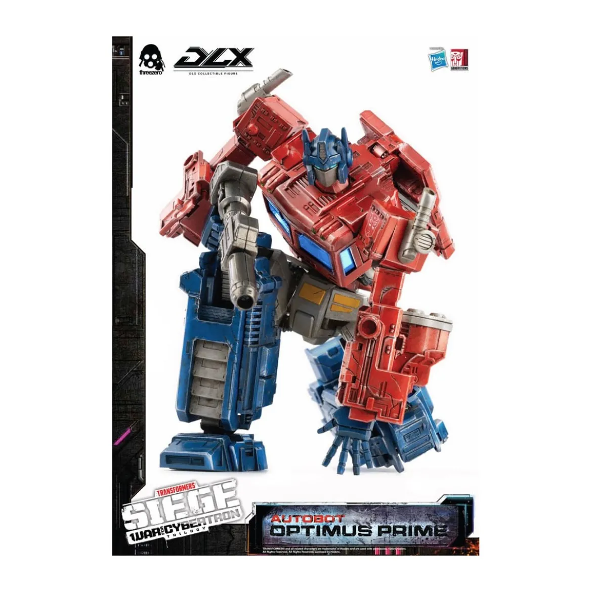 Three0 Transformers - DLX OPTIMUS PRIME - War For Cybertron Trilogy