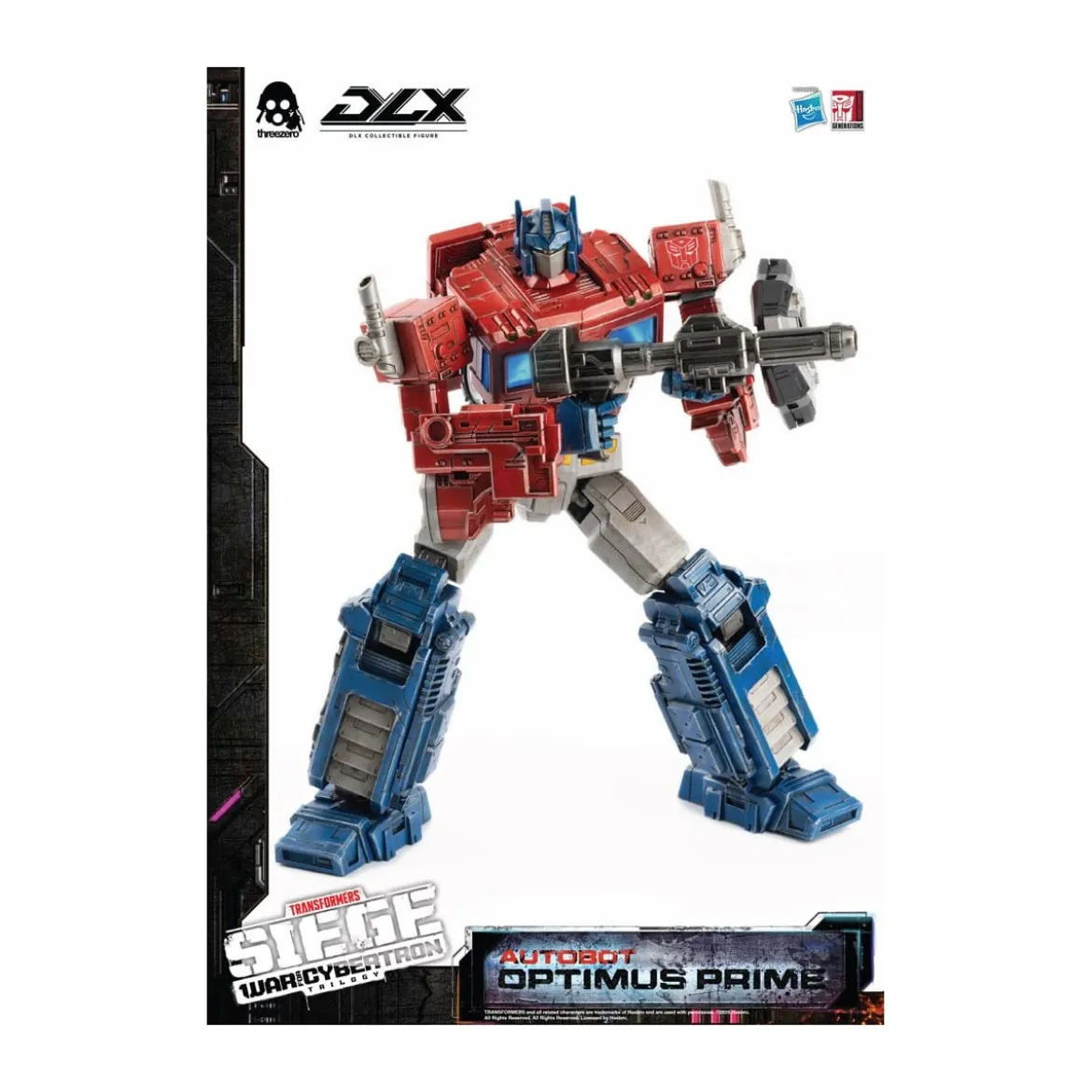 Three0 Transformers - DLX OPTIMUS PRIME - War For Cybertron Trilogy