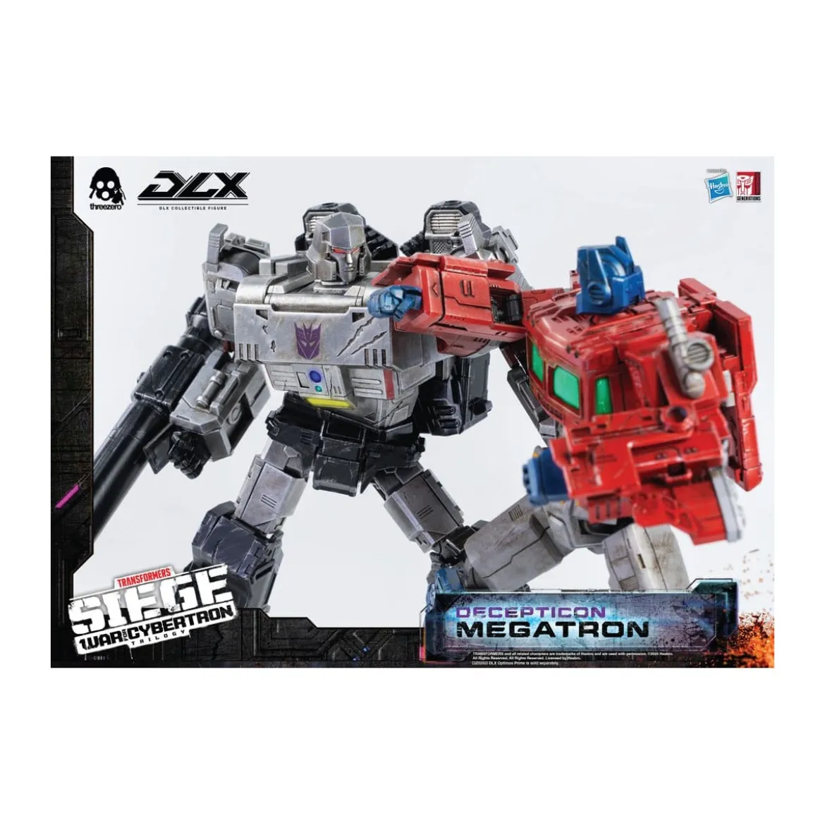 Three0 Transformers - DLX OPTIMUS PRIME - War For Cybertron Trilogy