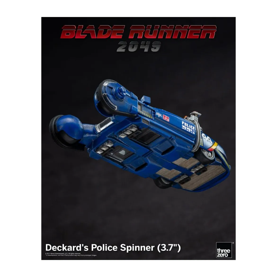 Three Zero - Blade Runner 2049 - Deckard's Police Spinner
