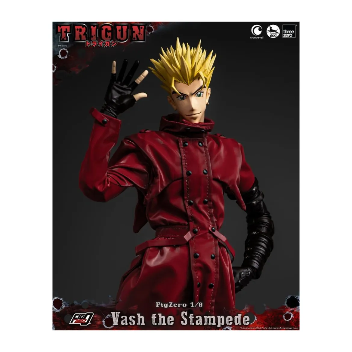 Three Zero FigZero - Vash the Stampede 1/6 - Trigun