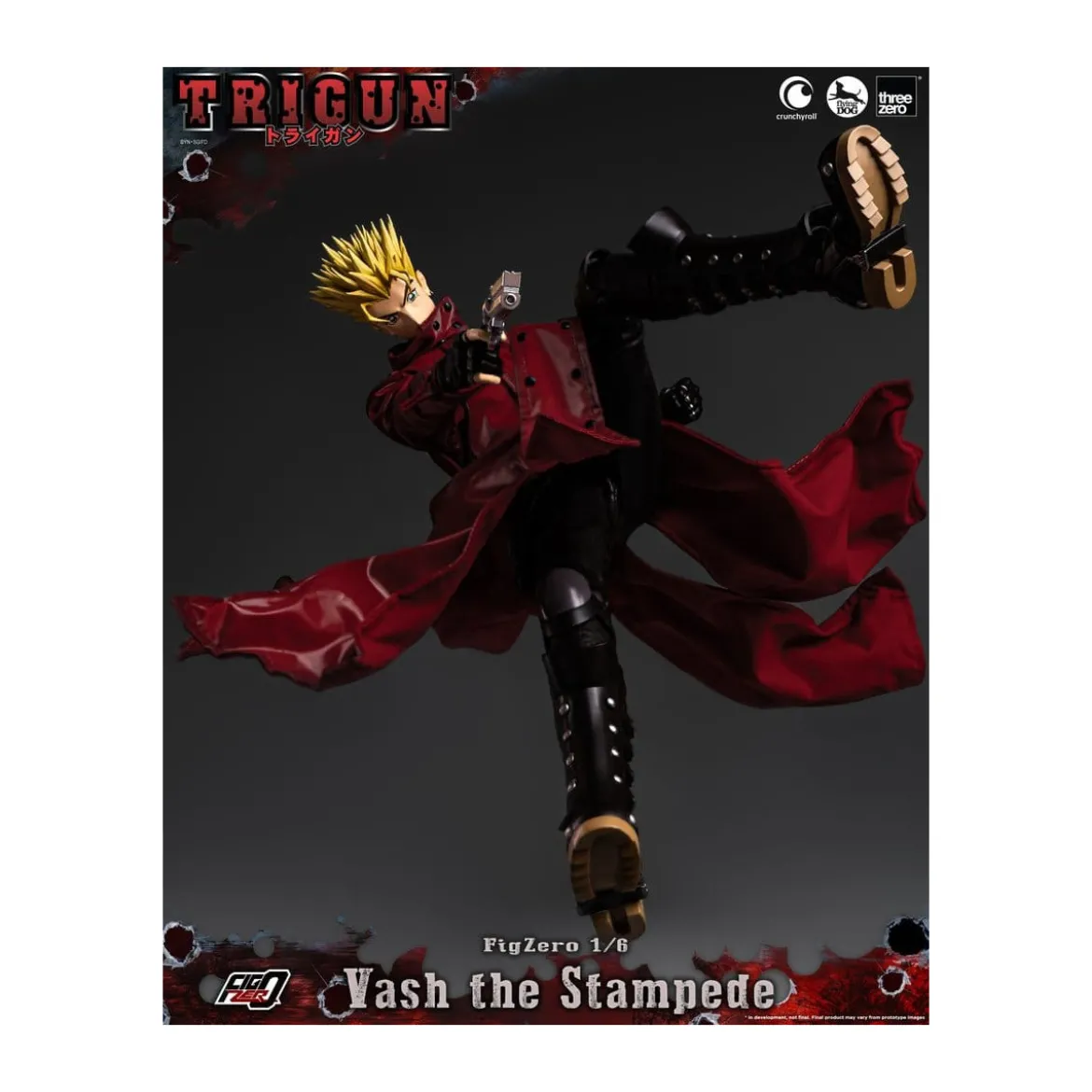 Three Zero FigZero - Vash the Stampede 1/6 - Trigun