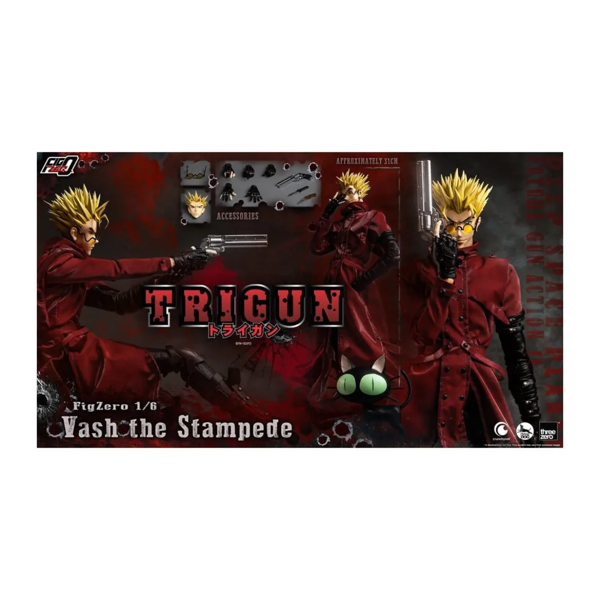 Three Zero FigZero - Vash the Stampede 1/6 - Trigun