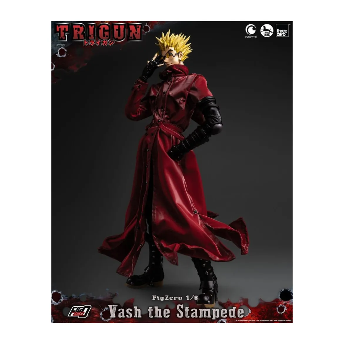 Three Zero FigZero - Vash the Stampede 1/6 - Trigun