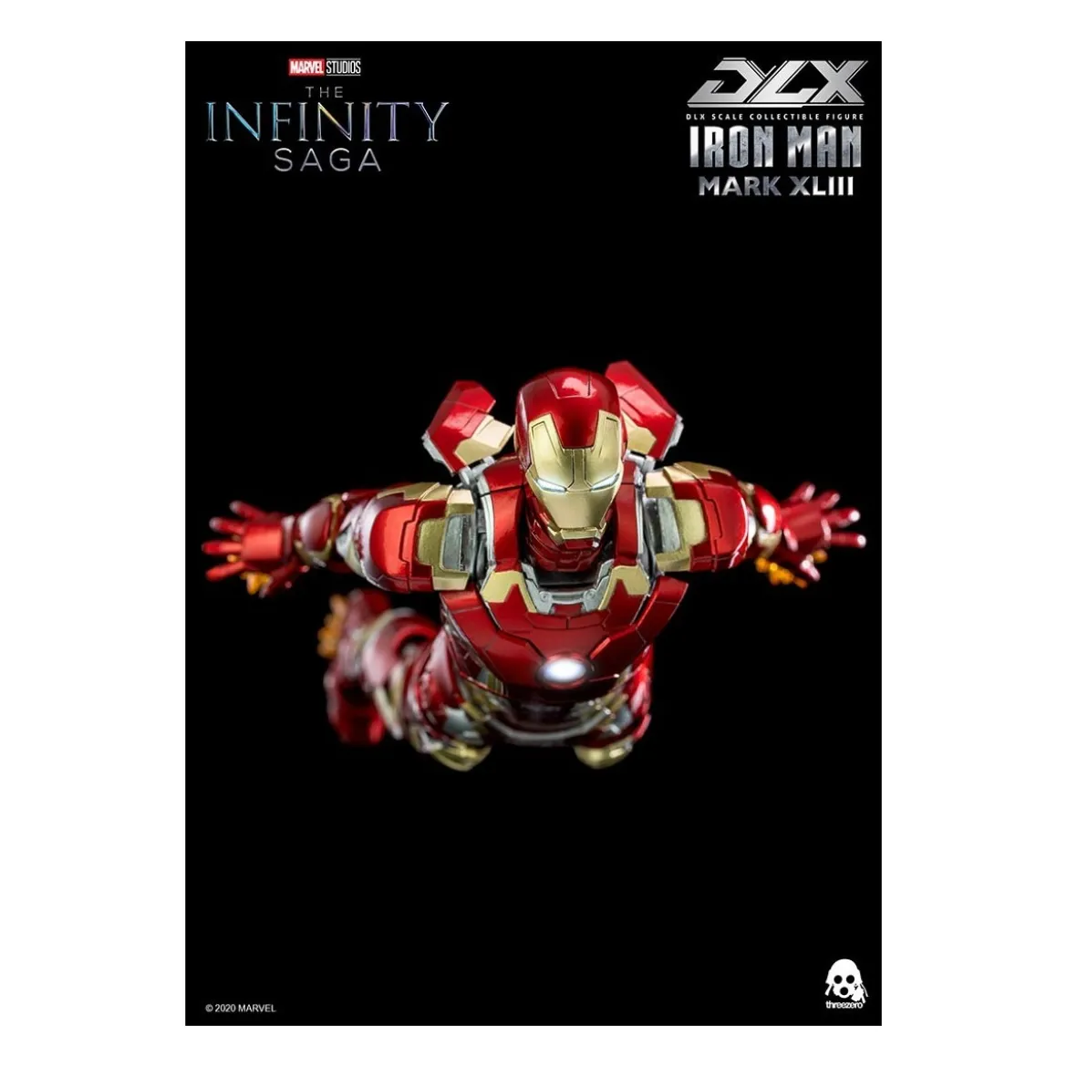 Threezero Infinity Saga Iron Man - Mark 43 DLX 1/12
