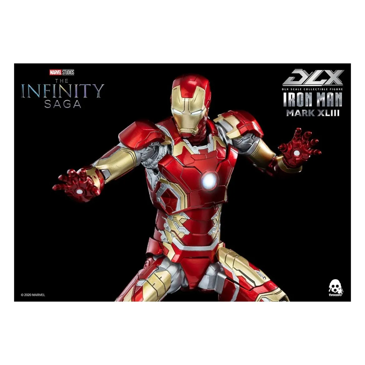 Threezero Infinity Saga Iron Man - Mark 43 DLX 1/12
