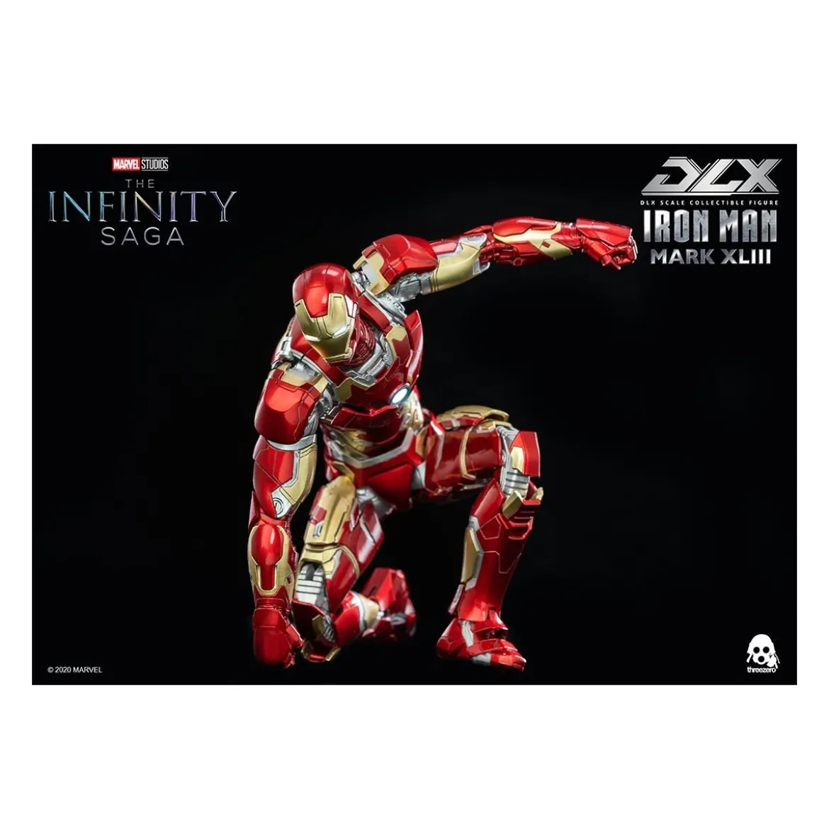 Threezero Infinity Saga Iron Man - Mark 43 DLX 1/12