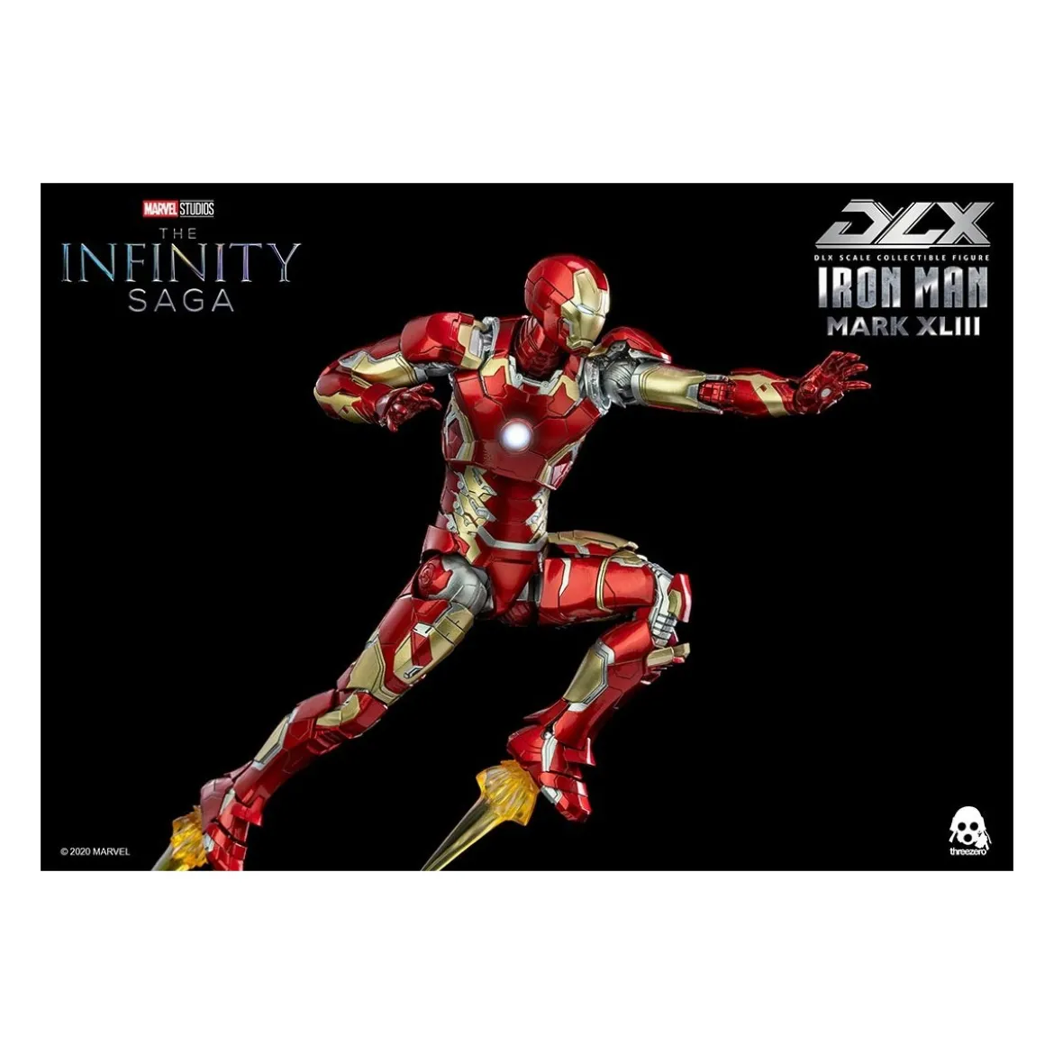 Threezero Infinity Saga Iron Man - Mark 43 DLX 1/12