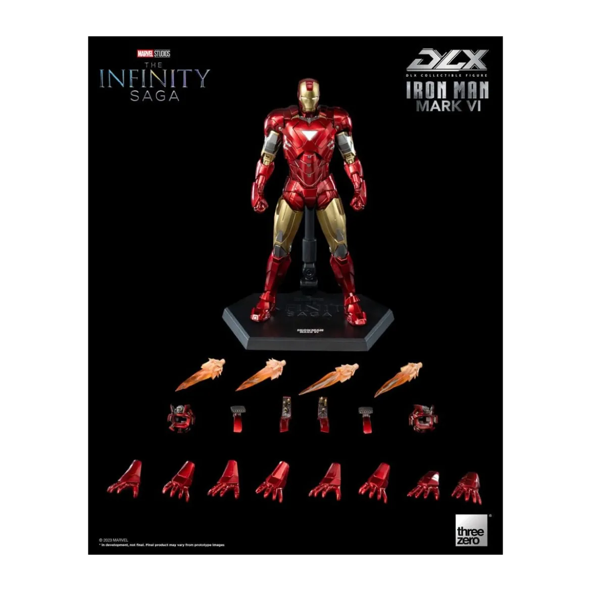 Threezero Infinity Saga Iron Man - Mark 6 DLX 1/12