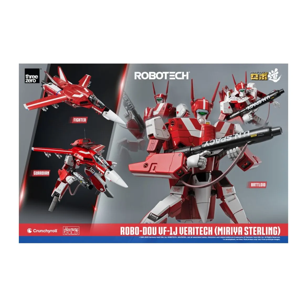 Three Zero - ROBOTECH - VF-1J Veritech (Miriya Sterling) Robo-Dou - Macross