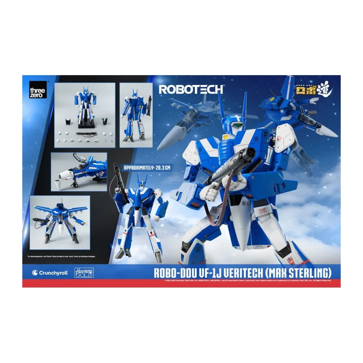 Three Zero - ROBOTECH - VF-1J Veritech (Max Sterling) Robo-Dou - Macross