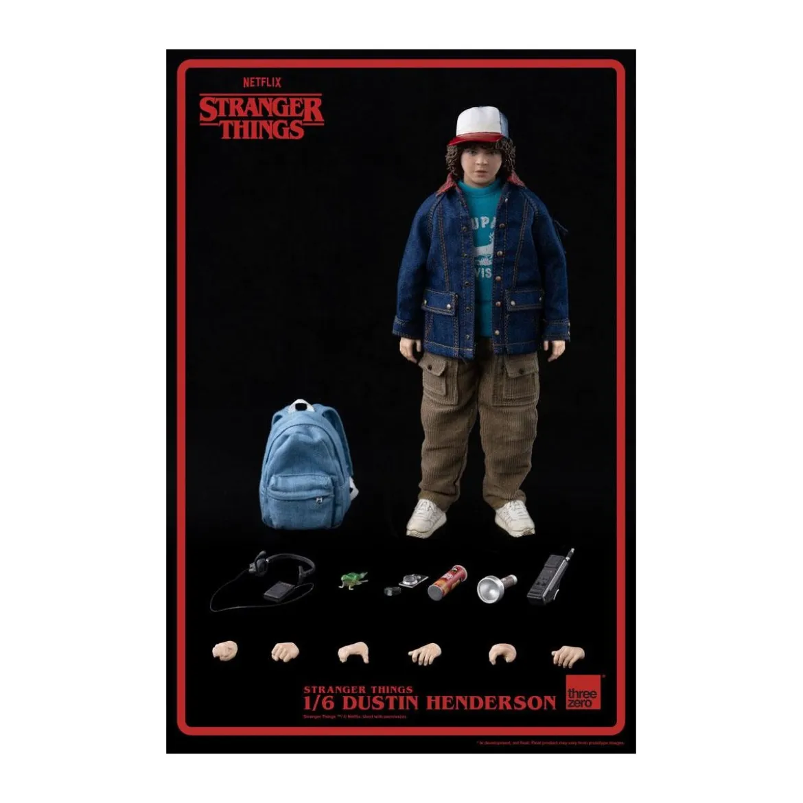Threezero Stranger Things - Dustin Henderson 1/6