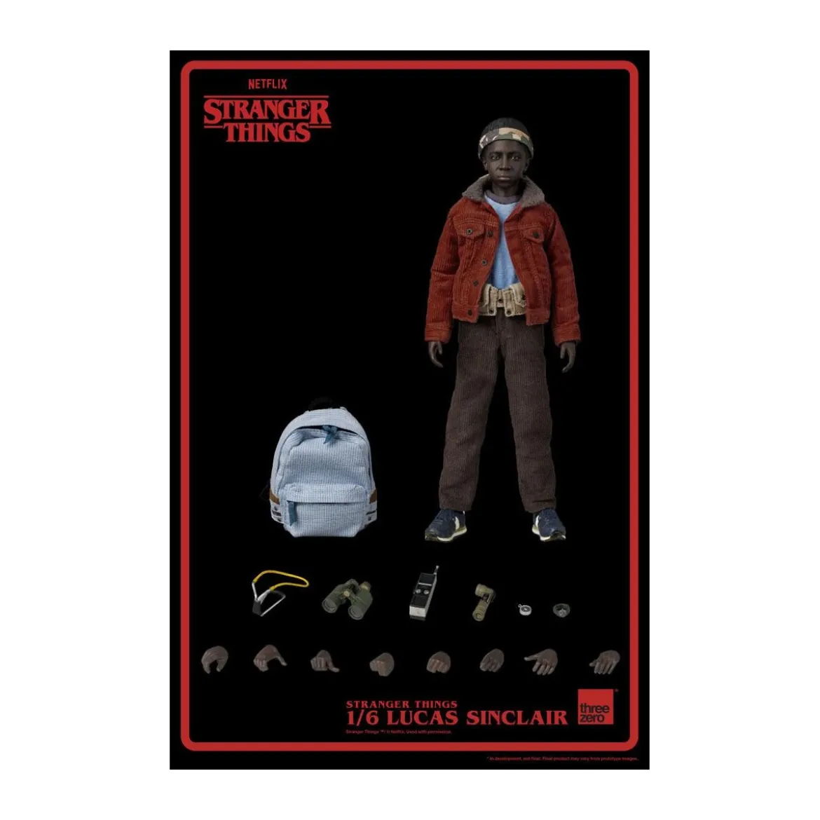 Threezero Stranger Things - Lucas Sinclair 1/6