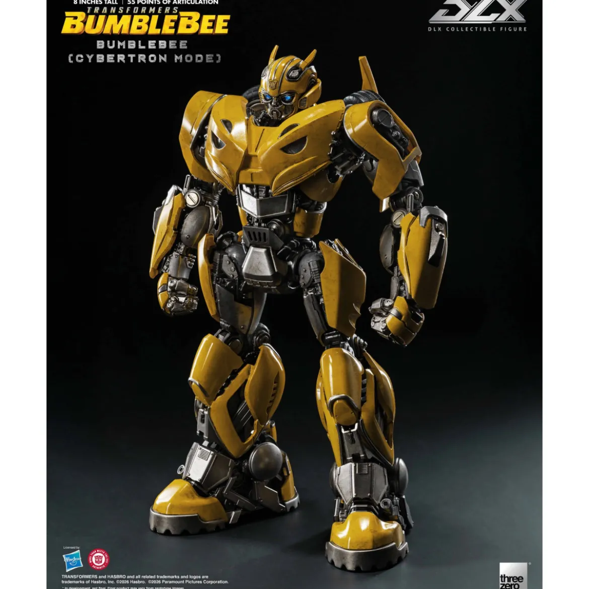 Three Zero Transformers - Bumblebee DLX figurine Bumblebee Cybertron Mode