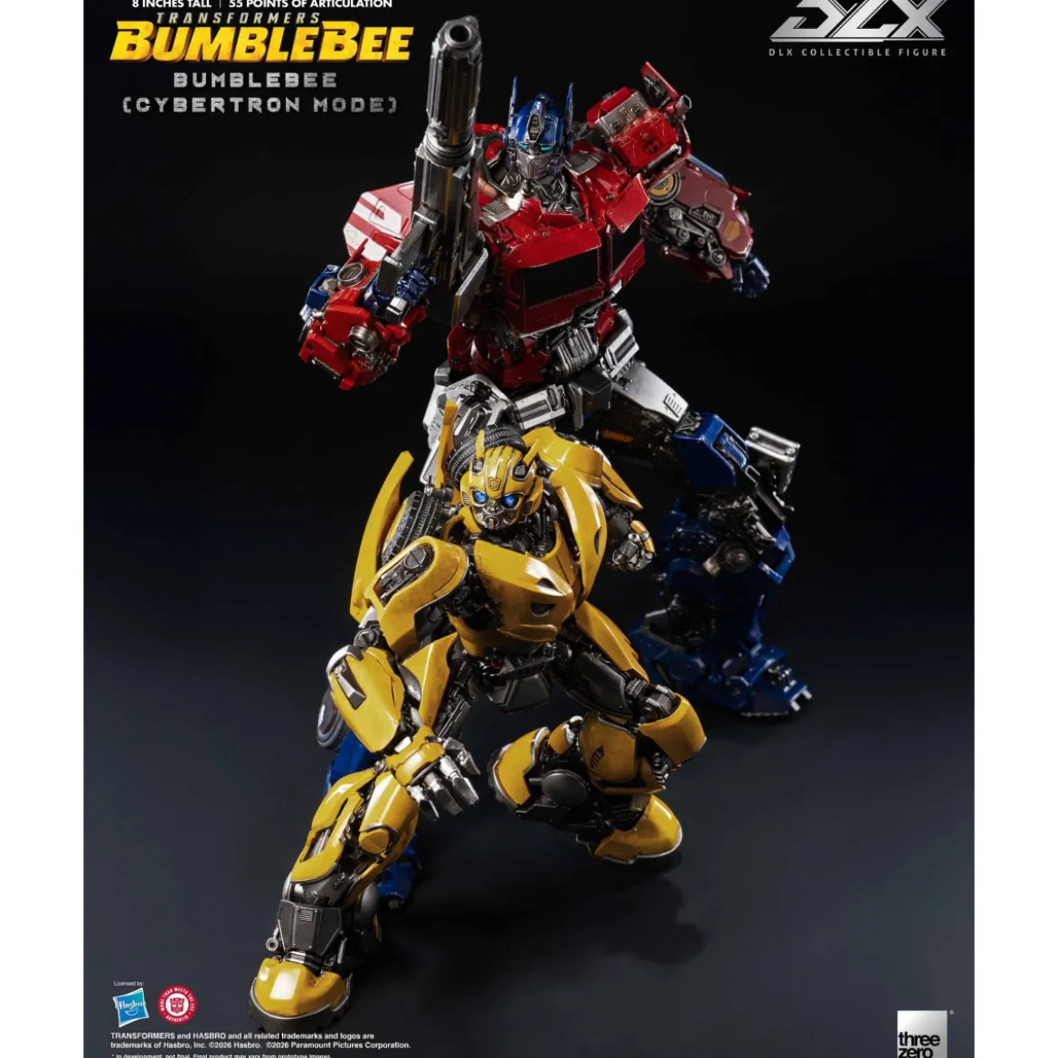 Three Zero Transformers - Bumblebee DLX figurine Bumblebee Cybertron Mode