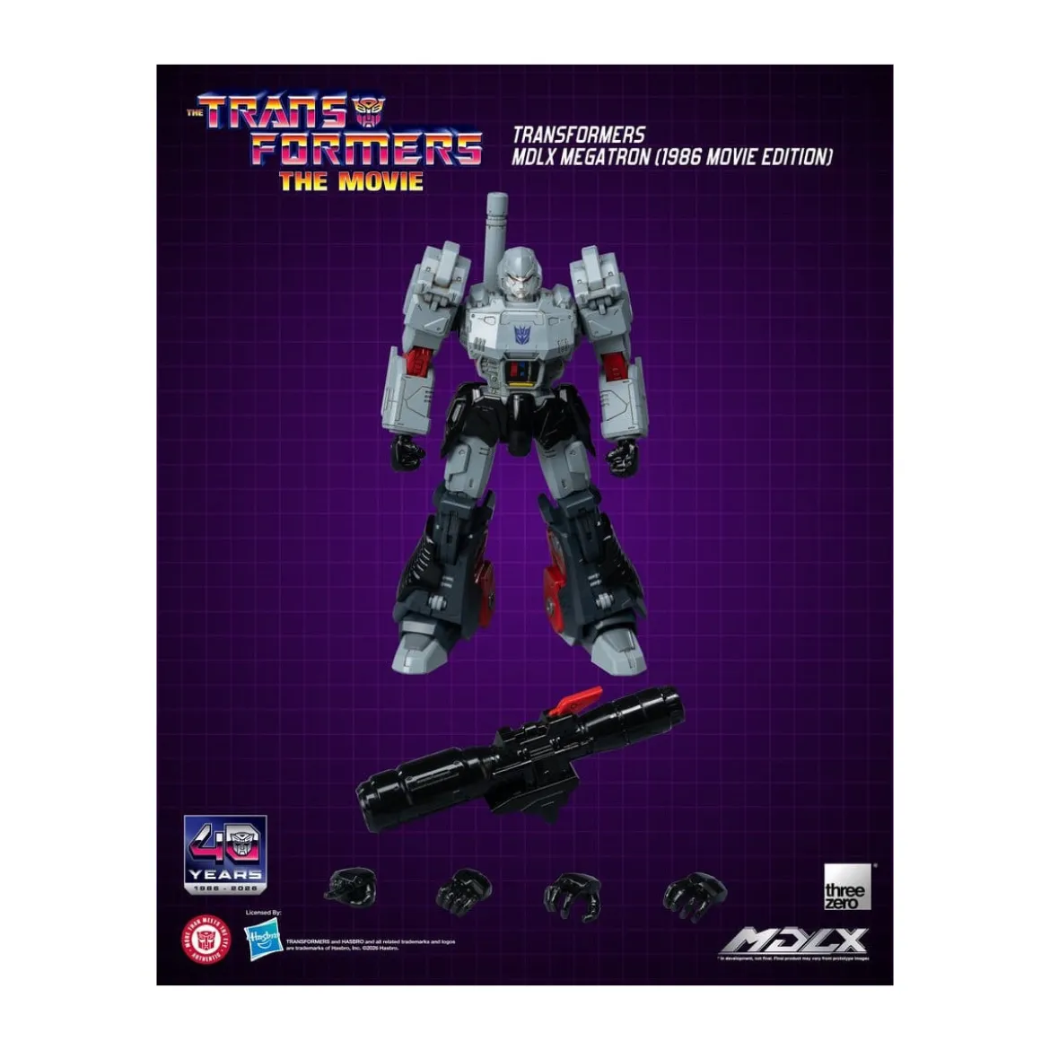 Three Zero - Transformers MDLX MEGATRON (1986 Movie Edition)