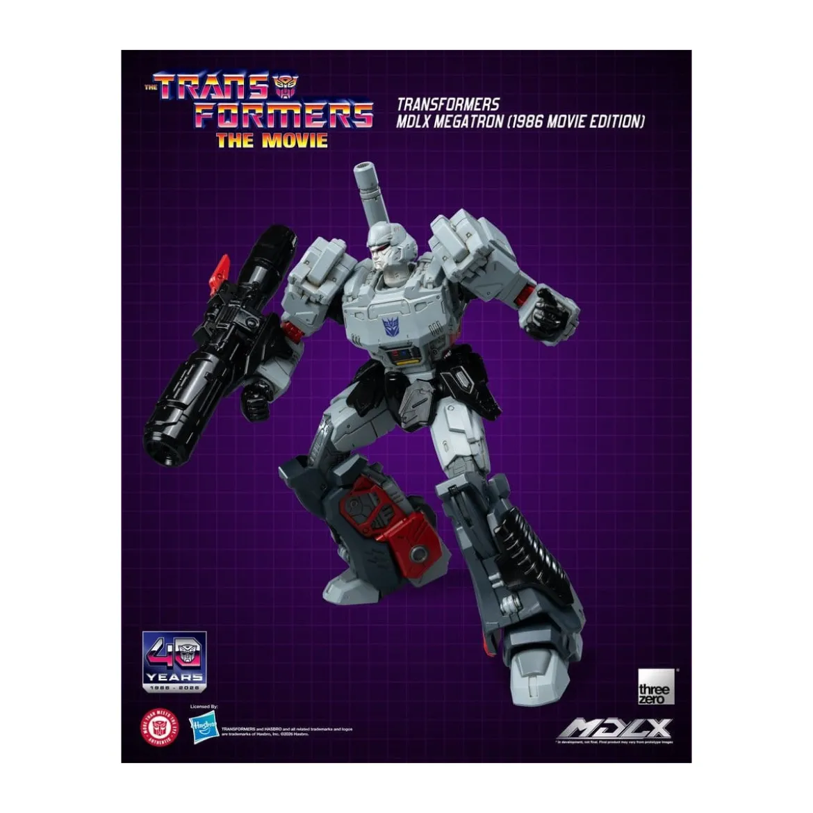 Three Zero - Transformers MDLX MEGATRON (1986 Movie Edition)