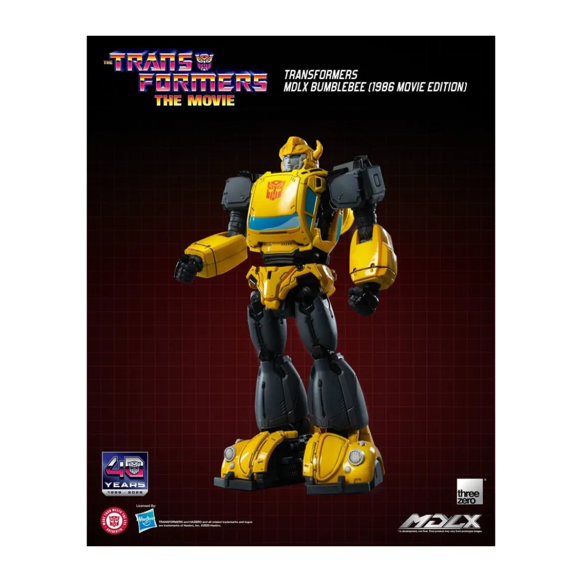 Three Zero - Transformers MDLX BUMBLEBEE (1986 Movie Edition)