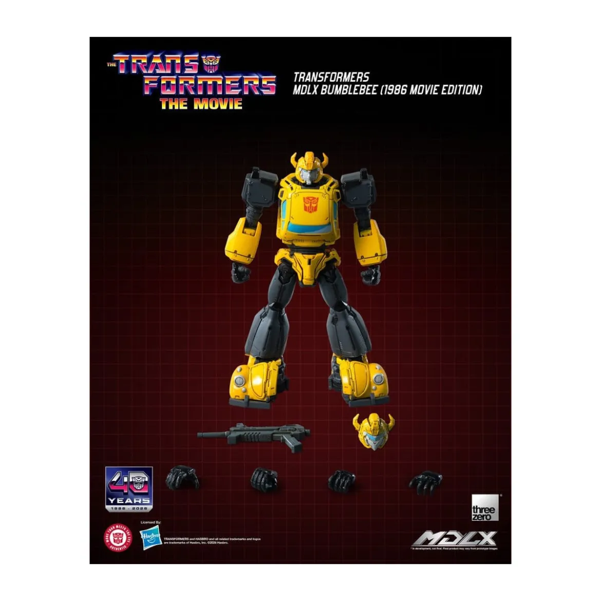 Three Zero - Transformers MDLX BUMBLEBEE (1986 Movie Edition)