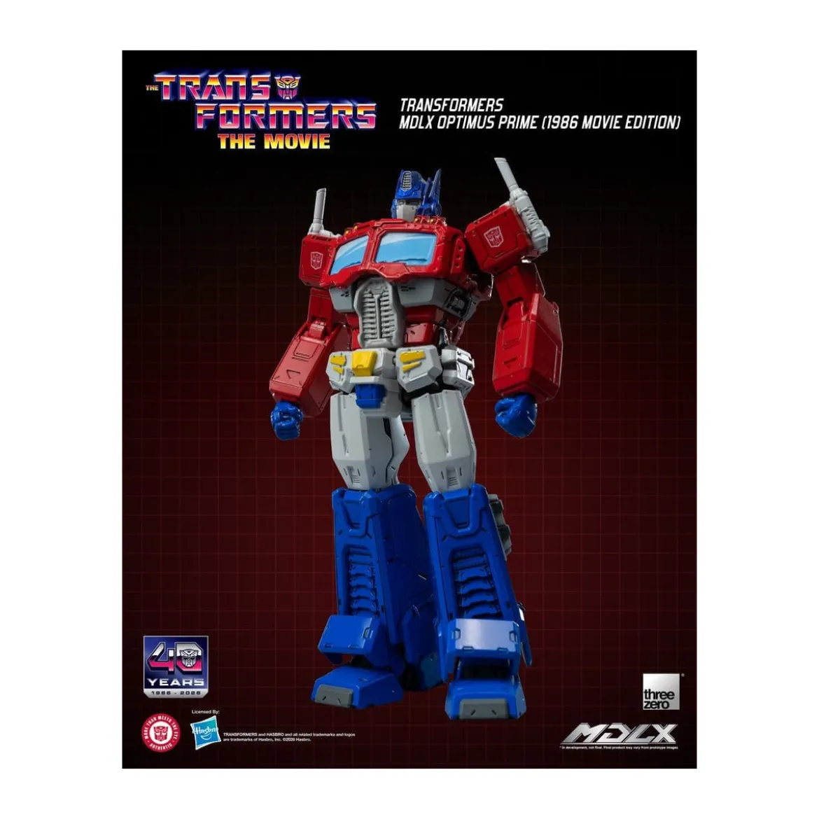 Three Zero - Transformers MDLX OPTIMUS PRIME (1986 Movie Edition)