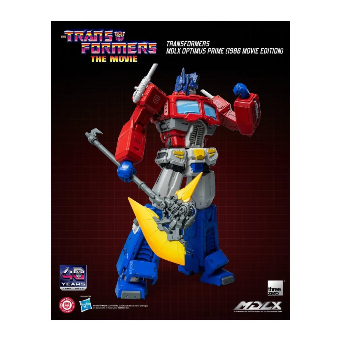 Three Zero - Transformers MDLX OPTIMUS PRIME (1986 Movie Edition)