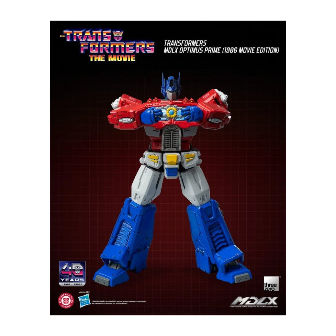 Three Zero - Transformers MDLX OPTIMUS PRIME (1986 Movie Edition)