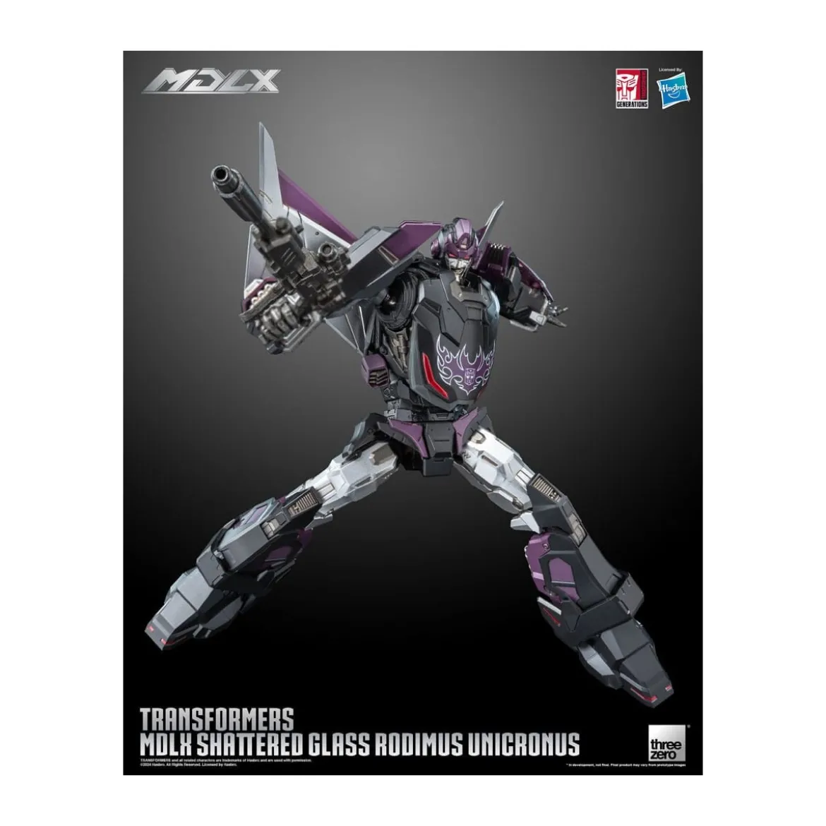 Three Zero - Transformers Shattered Glass MDLX RODIMUS UNICRONUS