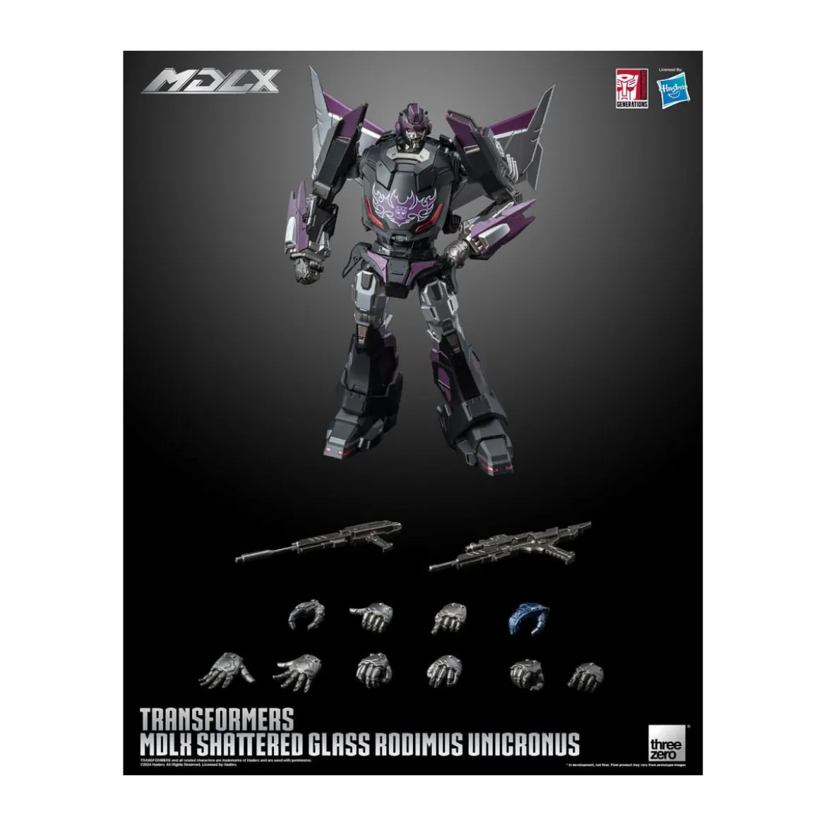 Three Zero - Transformers Shattered Glass MDLX RODIMUS UNICRONUS