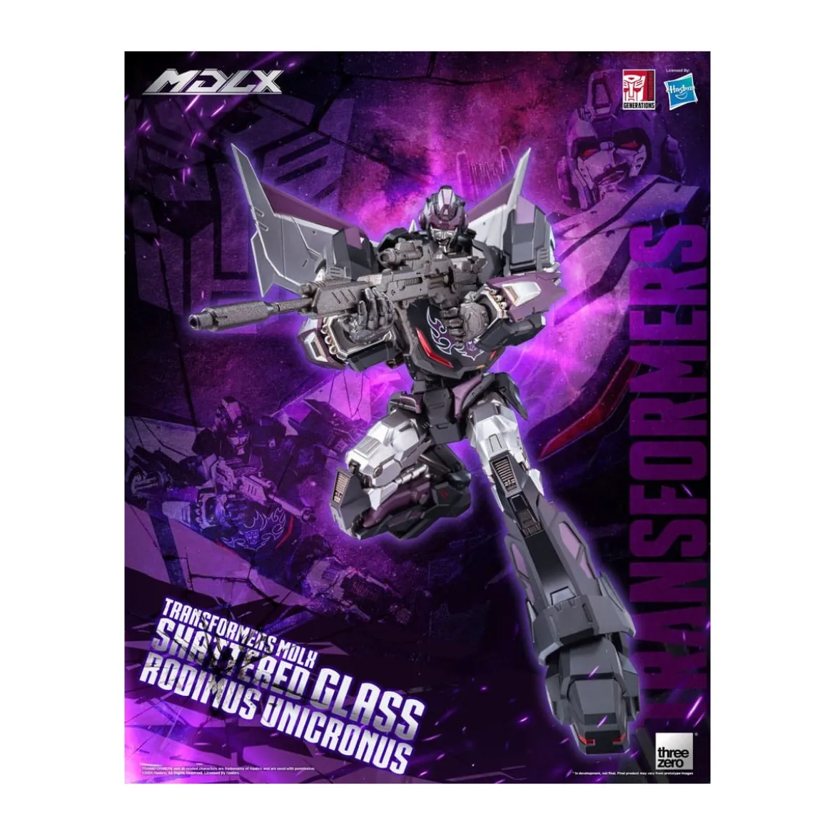 Three Zero - Transformers Shattered Glass MDLX RODIMUS UNICRONUS