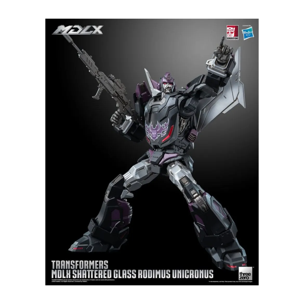 Three Zero - Transformers Shattered Glass MDLX RODIMUS UNICRONUS