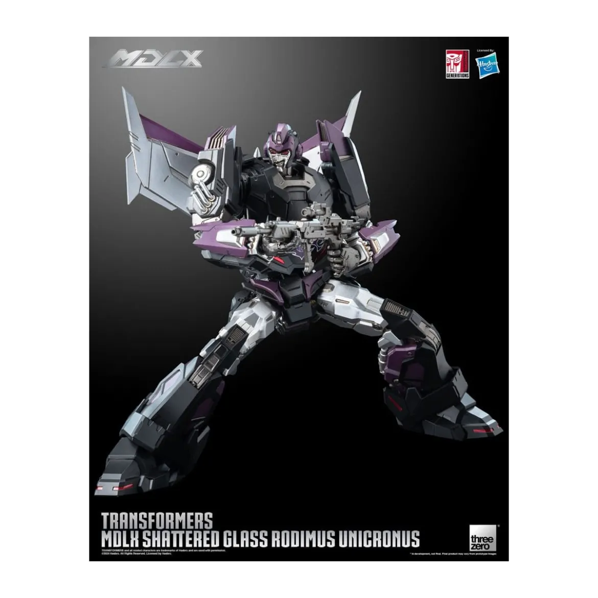 Three Zero - Transformers Shattered Glass MDLX RODIMUS UNICRONUS