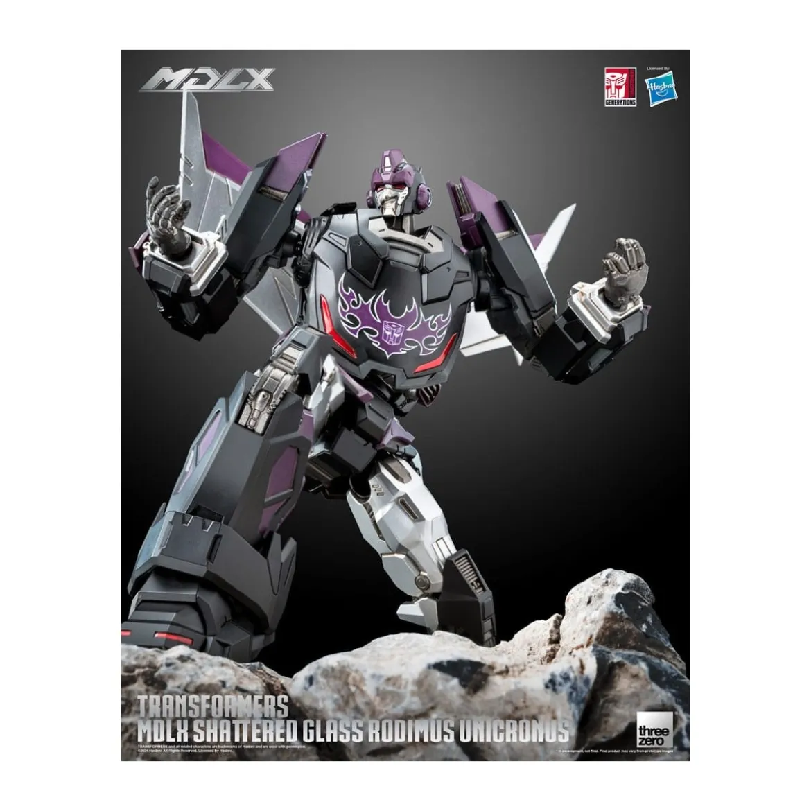 Three Zero - Transformers Shattered Glass MDLX RODIMUS UNICRONUS