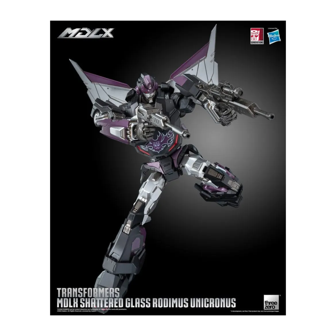 Three Zero - Transformers Shattered Glass MDLX RODIMUS UNICRONUS
