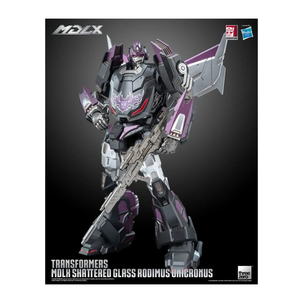 Three Zero - Transformers Shattered Glass MDLX RODIMUS UNICRONUS