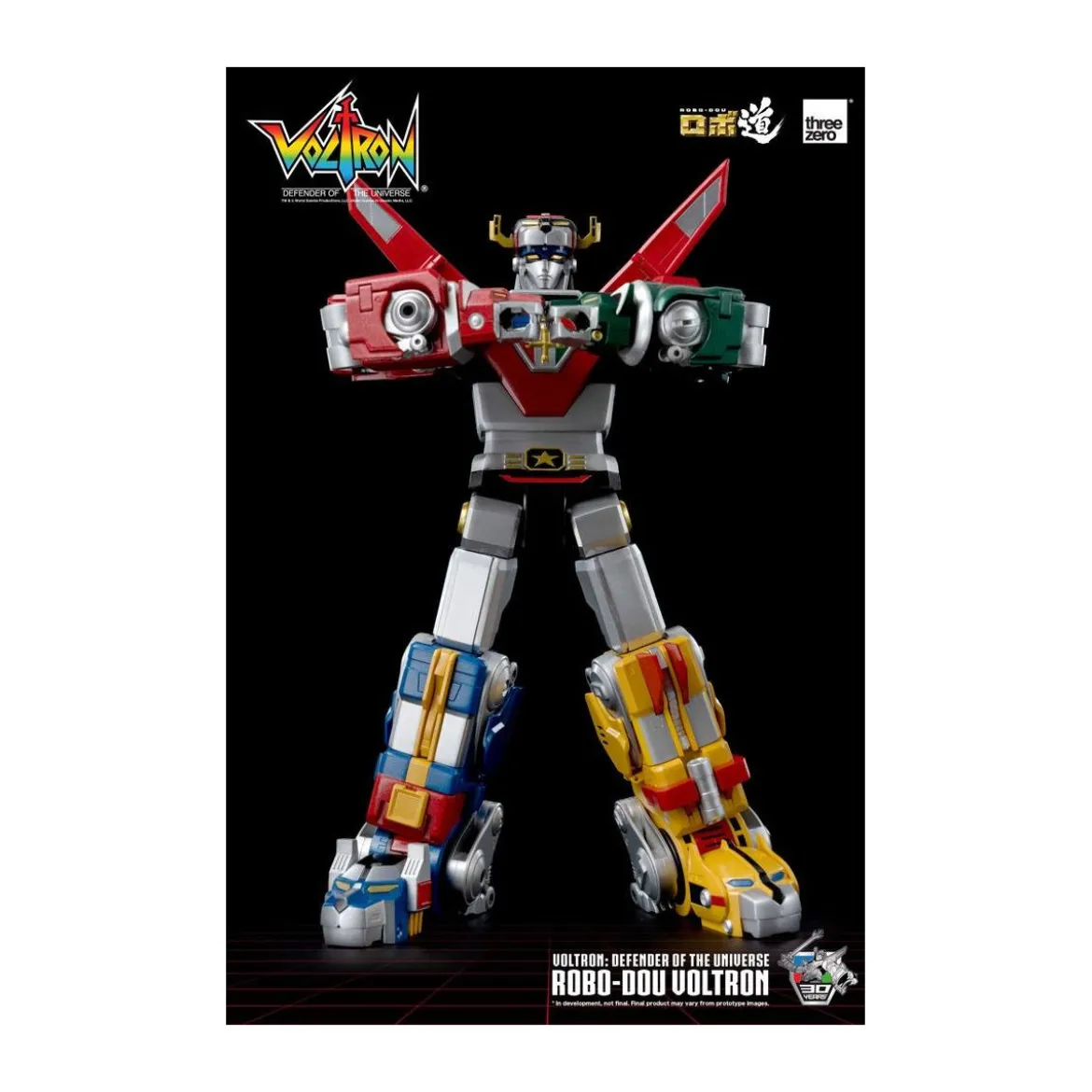Three Zero - Voltron: Defender of the Universe figurine Robo-Dou Voltron