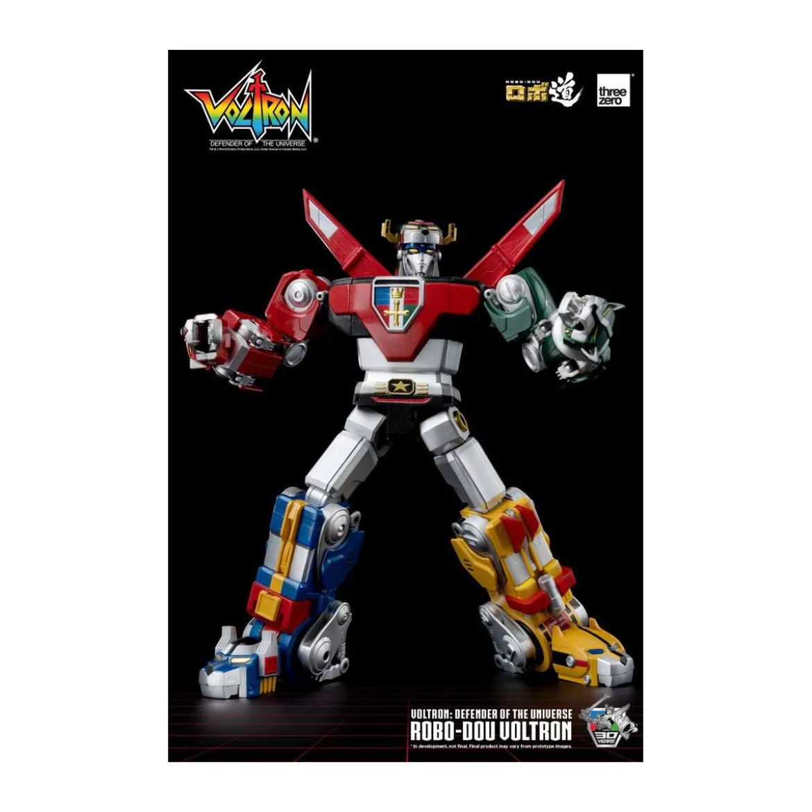 Three Zero - Voltron: Defender of the Universe figurine Robo-Dou Voltron