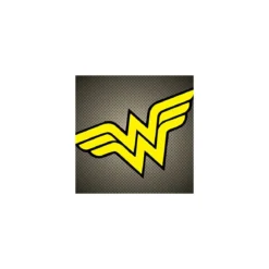 Toile Wonder Woman logo 40 x 30 cm