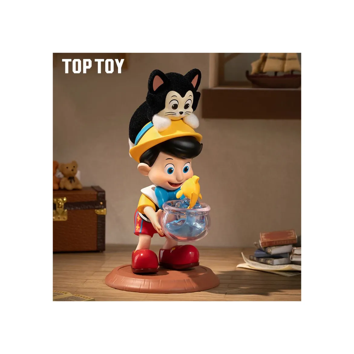 Top Toy - Disney Pinocchio Growth Diary - set de 6 figurines en blind box
