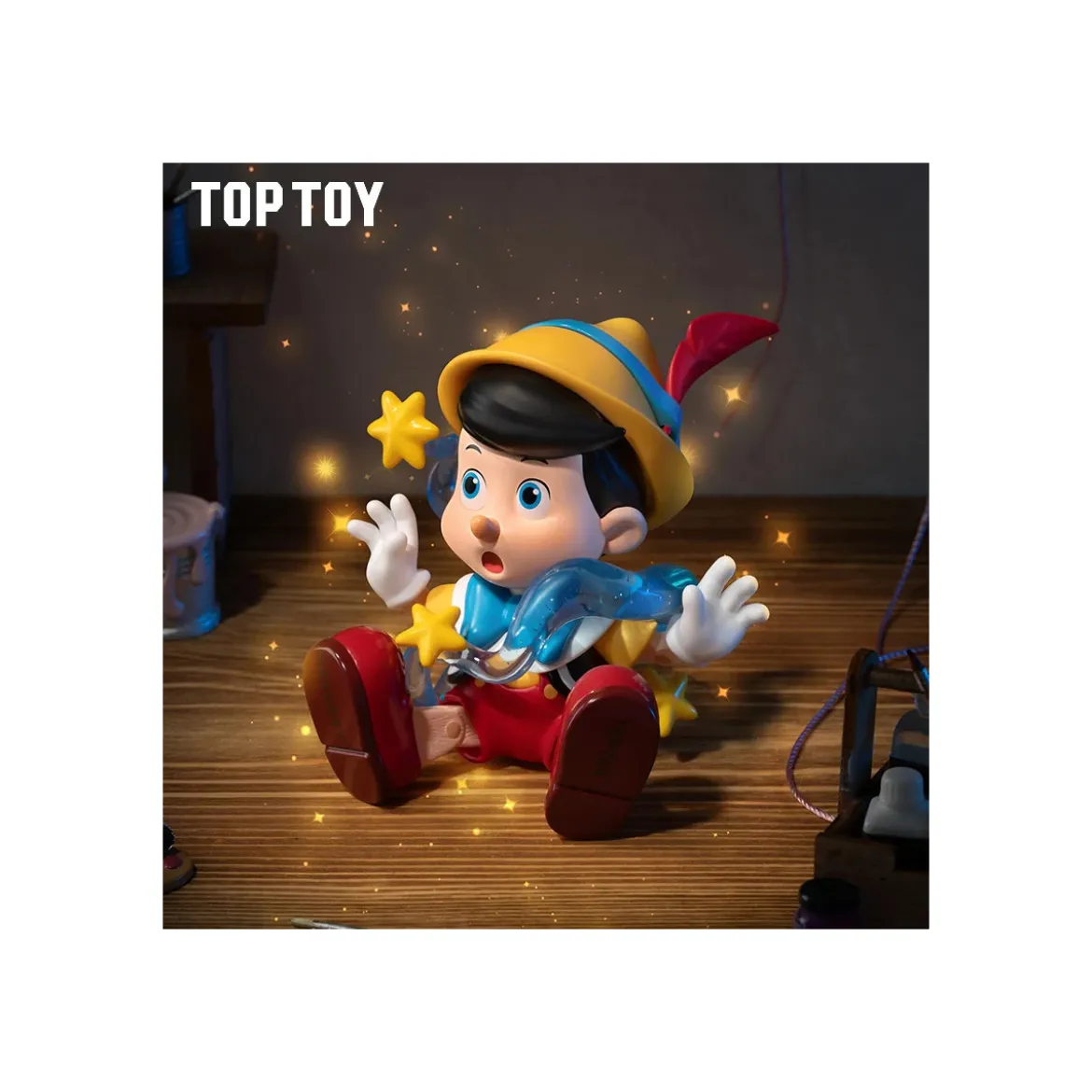 Top Toy - Disney Pinocchio Growth Diary - set de 6 figurines en blind box