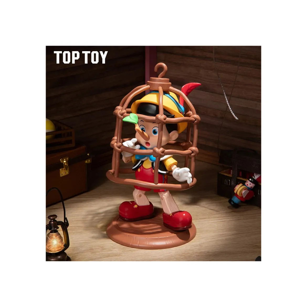Top Toy - Disney Pinocchio Growth Diary - set de 6 figurines en blind box
