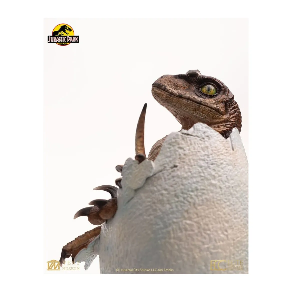 Toynami ECC Elite Creature Collectibles - Velociraptor Hatching Egg 1/1 - Jurassic Park