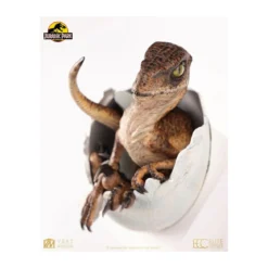 Toynami ECC Elite Creature Collectibles - Velociraptor Hatching Egg 1/1 - Jurassic Park